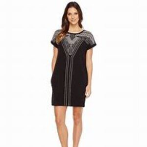 NICK+ZOE HAVANA NIGHTS BLUE TUNIC DRESS -NWT